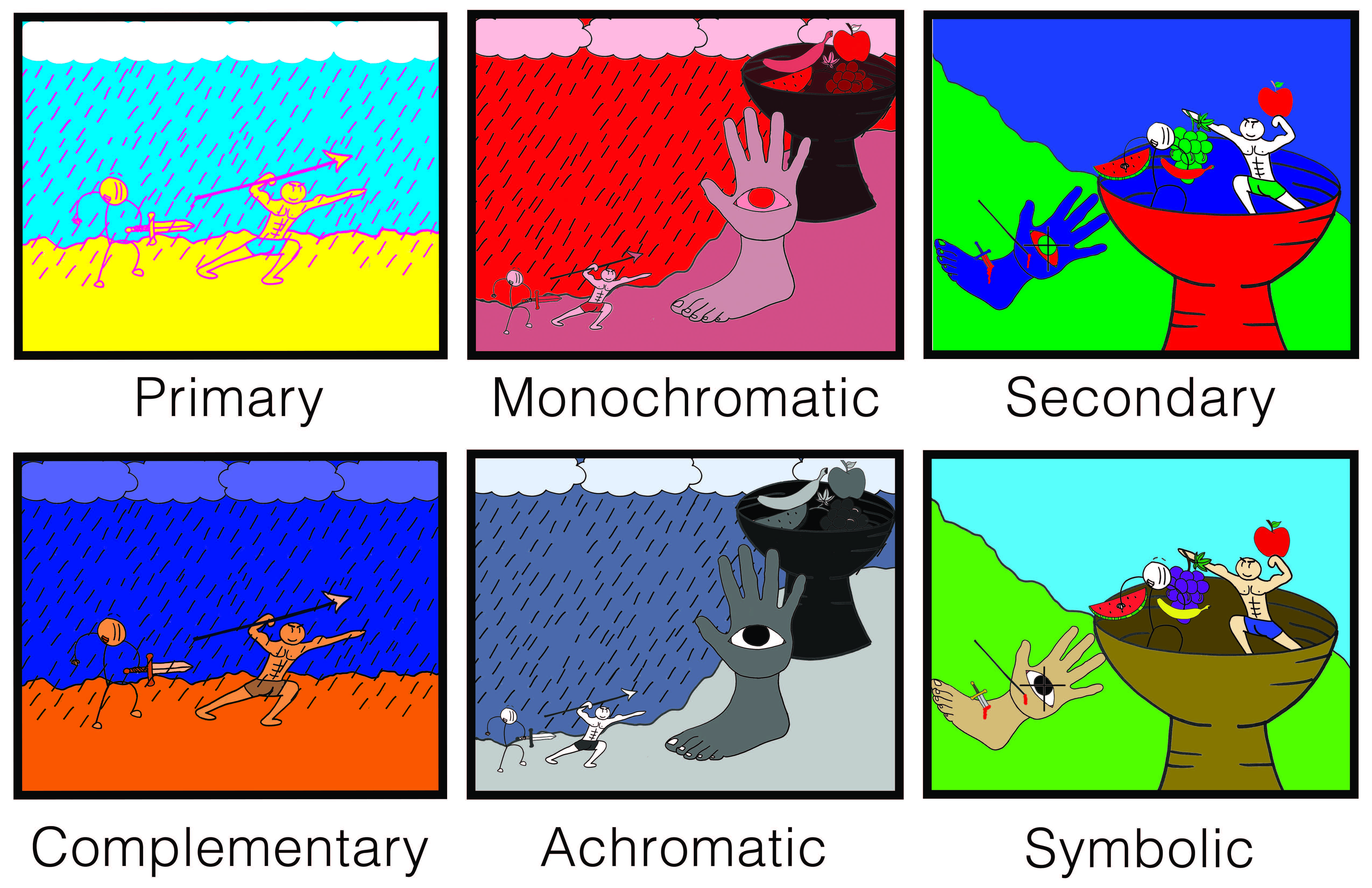 Color Scheme Comic
